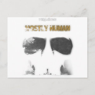 Grafisch potlood: Meestal menselijk Briefkaart