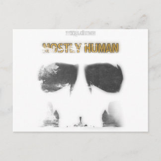 Grafisch potlood: Meestal menselijk Briefkaart