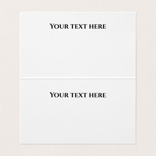 Grafisch professionele zwarte artiest visitekaartje (Binnenkant ongevouwen)