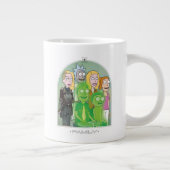 Grafisch Rick en Morty Family Grote Koffiekop (Rechts)