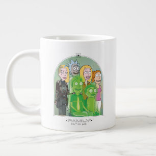 Grafisch Rick en Morty Family Grote Koffiekop