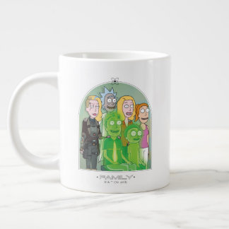 Grafisch Rick en Morty Family Grote Koffiekop