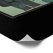 Grafisch Rick en Morty Family Poster (Hoek)