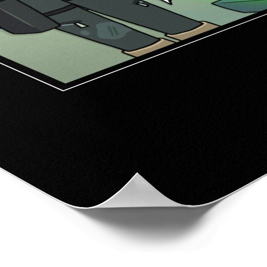 Grafisch Rick en Morty Family Poster (Hoek)