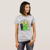 Grafisch Rick en Morty Family T-shirt (Voorkant volledig)