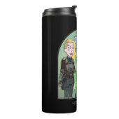 Grafisch Rick en Morty Family Thermosbeker (Gedraaid links)