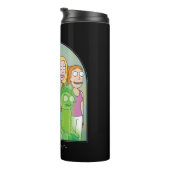 Grafisch Rick en Morty Family Thermosbeker (Geroteerd rechts)