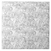 grafisch Roos Tegeltje (Voorkant)