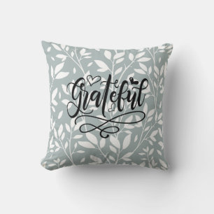 Grafisch script, Land Floral Light G Kussen