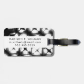 Grafisch Shibori I Bagagelabel (Achterkant horizontaal)