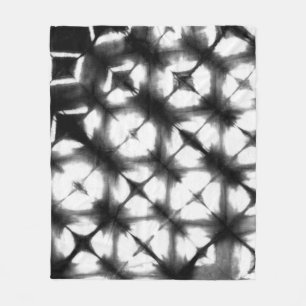 Grafisch Shibori I Fleece Deken