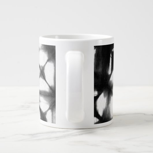 Grafisch Shibori I Grote Koffiekop (Achterkant)
