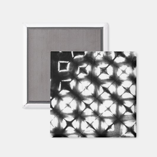 Grafisch Shibori I Magneet (Voorkant / Achterkant)