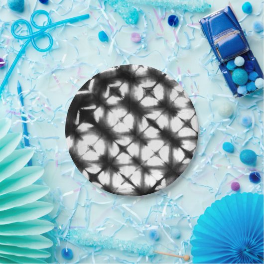 Grafisch Shibori I Papieren Bordje (Feest)