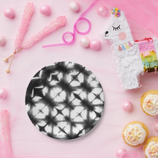 Grafisch Shibori I Papieren Bordje (Feest)