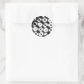 Grafisch Shibori I Ronde Sticker (Tas)
