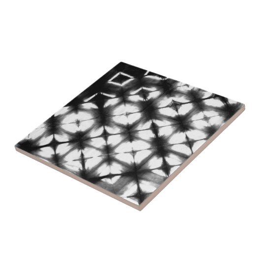 Grafisch Shibori I Tegeltje (Zijkant)