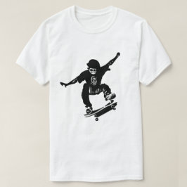 Grafisch skateboard van het platform t-shirt