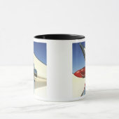 Grafisch: Sluiting van vinnen en achterlicht Mok (Midden)