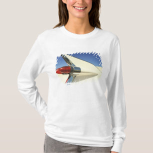 Grafisch: Sluiting van vinnen en achterlicht T-shirt