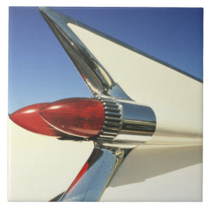 Grafisch: Sluiting van vinnen en achterlicht Tegeltje