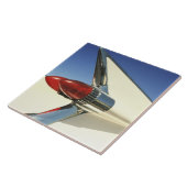 Grafisch: Sluiting van vinnen en achterlicht Tegeltje (Zijkant)