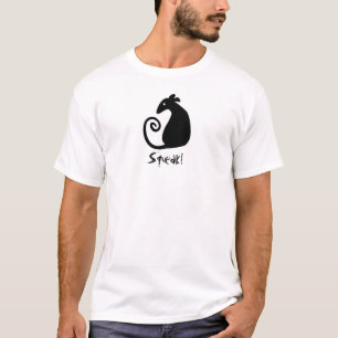 Grafisch "Squeak!" - rattenshirt T-shirt
