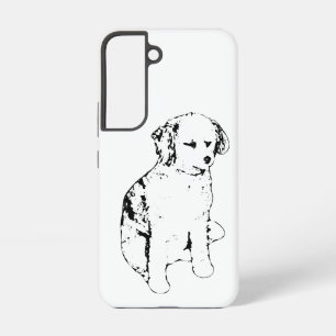 Grafisch standvastig, rustgevende band samsung galaxy hoesje