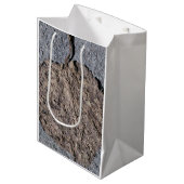 Grafisch/Struktuur Medium Cadeauzakje (Voorkant Gekanteld)
