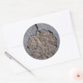 Grafisch/Struktuur Ronde Sticker (Envelop)