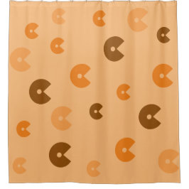 Grafisch Symbool Uw Initiaal Patroon op om het eve Douchegordijn