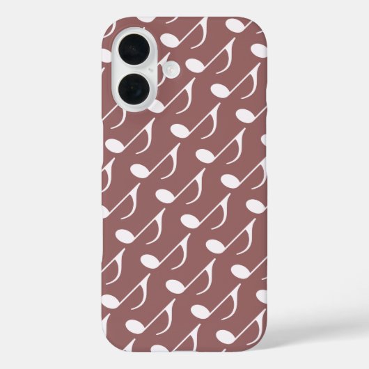 Grafisch symbool voor muzieknoot Case-Mate iPhone case (Achterkant)