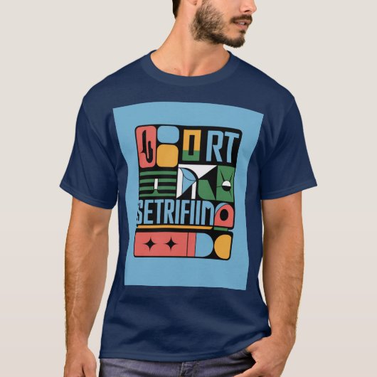 grafisch T-shirt (Voorkant)