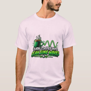 Grafisch T-shirt Engineering Shirt Schoone Sinusgo