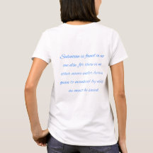 Grafisch T-shirt met Acts 4:12 tweeslachtig vers