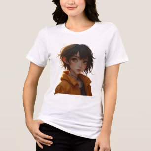 grafisch T-shirt met een verbluffende digitale kun