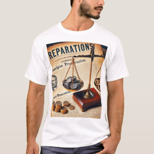 Grafisch t-shirt "Reparations"