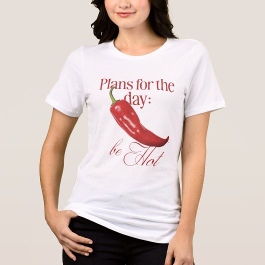 grafisch T-shirt voor vrouwen slanke pasvorm (Voorkant)