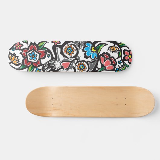 Grafisch Tattoo Skateboard (Horizontaal)