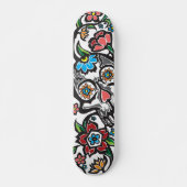 Grafisch Tattoo Skateboard (Voorkant)