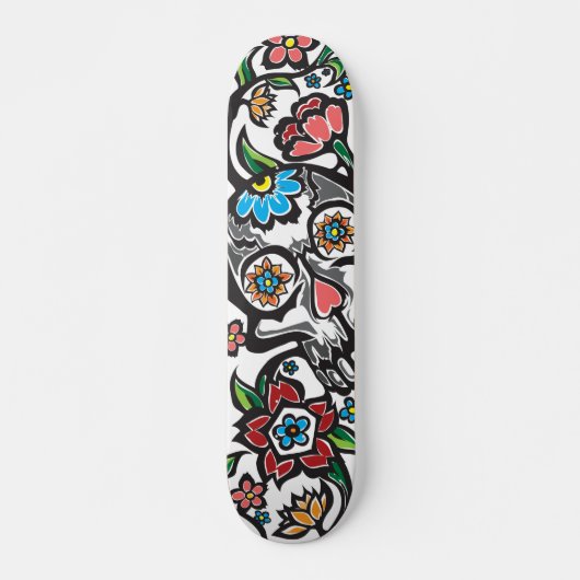 Grafisch Tattoo Skateboard (Voorkant)