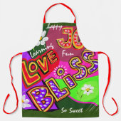 Grafisch typografie-over het Schort van de Druk pe (Voorkant)