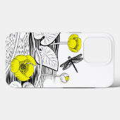 Grafisch van geel water Case-Mate iPhone case (Achterkant (horizontaal))