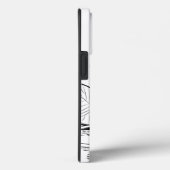 Grafisch van geel water Case-Mate iPhone case (Achterkant / Rechts)