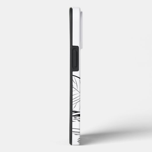 Grafisch van geel water Case-Mate iPhone case (Achterkant / Rechts)