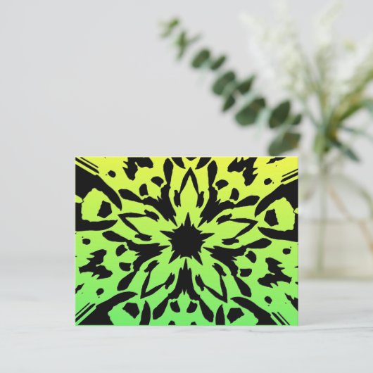 Grafisch ventilator Briefkaart (Staand voorkant)