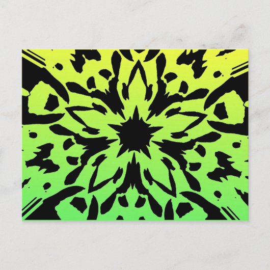 Grafisch ventilator Briefkaart (Voorkant)