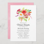 grafisch virtueel Baby shower met bijbehorend han Kaart (Voorkant / Achterkant)