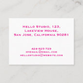 Grafisch Visitekaartje Ontwerper (Achterkant)