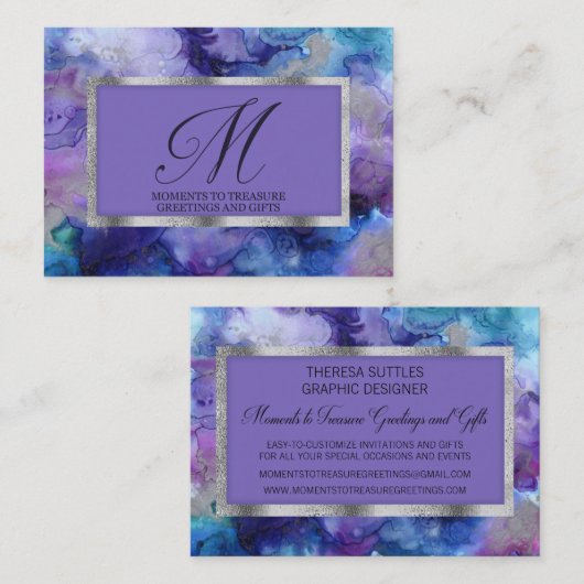 Grafisch Visitekaartje Ontwerper (Voorkant / Achterkant)